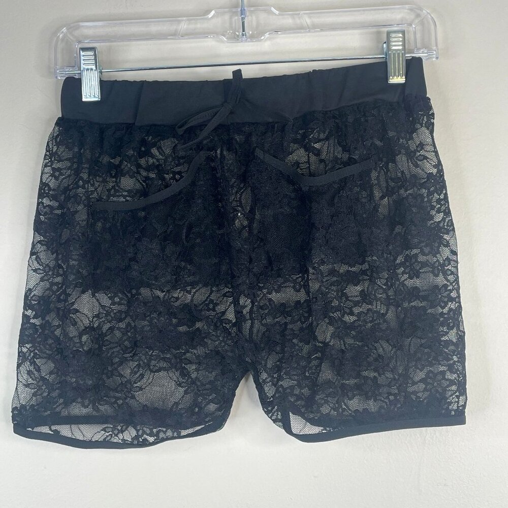 Boutique Lace Festival Shorts Womens Small Lingerie Layering Lounge Feminine